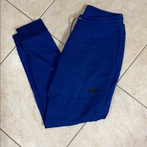 Blue Nike Tech Fleece Joggers